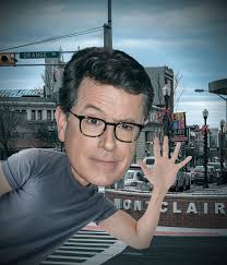 Stephen Colbert Is Montclair's Man-About-Town