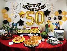 We continue the topic of birthday parties décor and treat ideas, and today's roundup is dedicated to cool 50th birthday party ideas for men. 50 Year Old For Man Woman Him Her Balloons Banner Ideas Decor 50th Birthday Party Decorations Men 36 Pc 38 50 Gold Balloonsswirls Paper Party Supplies Party Decor