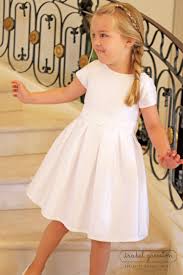 Chic Girls Dress With Pleated Sash Below Knee Length In 2020 Girl Outfits Girls Special Occasion Dresses Dresses