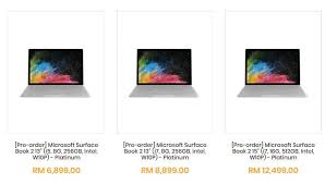100% microsoft surface book 2 review: Microsoft Surface Book 2 Pre Orders For Malaysia Now Open Liveatpc Com Home Of Pc Com Malaysia