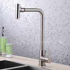 modern rotatable brass kitchen faucet