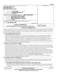 Cash bond form and/or corporate surety (insurance company) bond form for conservator/guardian revised content to combine previous forms 909 c, s, and o Raising Autism Gc 348 Duties Of Conservator And Acknowledgement Of Receipt Of Handbook For Conservators