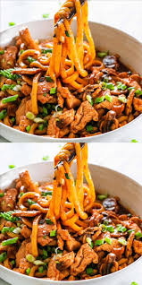 Hoisin Chicken Udon Noodles Video In 2020 Asian Recipes Easy Pasta Recipes Chicken Udon Noodles