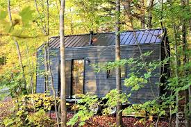 Shou sugi ban house is located in the hamptons, just 90 miles outside of new york city, an area celebrated for its pristine beaches, sprawling farms, vineyards and estates. Tiny Cabin In The Woods By Cabane In Canada Dream Big Live Tiny Co