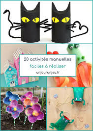 20 Activites Manuelles Faciles A Realiser Pour Enfants En Maternelle En 2020 Activite Manuelle Facile Craft Activite Manuelle