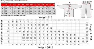 Bjj Gi Size Guide Bjj World