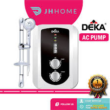 Pemanas air menyimpan panas sehingga suhu air yang dialirkan lebih panas namun tetap nyaman digunakan oleh pemiliknya. Deka Dk1 Ac Pump Water Heater Pemanas Air Mandi Shopee Malaysia