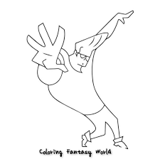 Johnny bravo coloring pages