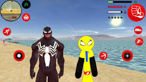 ⬇️ ada banyak fitur menarik yang bisa kamu dapatkan dari game perbedaan supreme duelist stickman original & mod. Us Police Stickman Rope Hero Crime Simulator 2021 6 Android Gameplay Youtube