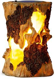 Light the night with our stylish solar lantern. Buy Solar Lights Outdoor Garden Flickering Flame Solar Stump Light Patio Lights Outdoor Waterproof Led Tree Tree Stump Out Door Decorative Solar Lantern Solar Torches Online In Vietnam B096tk3rw5