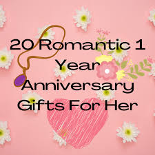 She'll always remember where you were and what you were doing on the day that you gave this to her, down to the very second. 20 Romantic 1 Year Anniversary Gifts For Her Giftingwho