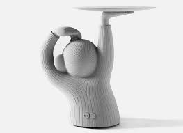 Monkey Table Puts An Adorable Chimp At Your Service Trendspace Com Home Design And Decoration Ideas Side Table Vintage Side Table Side Table Design