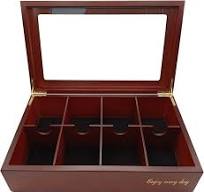 Amazon.com: BJOYFUL&LOVED BJL Tea Bag Organizer, Wooden Tea ...