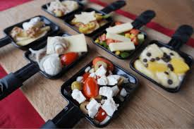 Wir brauchen eine pause nach d. Raclette Zutatenliste Kombinationen