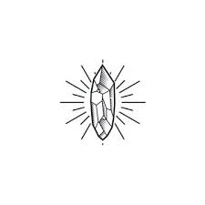 Crystal Drawing Vector Logo Illustration Logo Icons Drawing Icons Symbol Png And Vector With Transparent Background For Free Download Crystal Drawing Hexagon Tattoo Geometric Vector