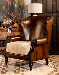 The allington is covered in soft, supple top grain leather on all seating areas and arms rests with split grain leather on the front rail, sides and back. Bozeman Leather Chair Fine Leather Furniture