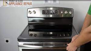 Before unlocking the door, check the display screen for the words off and lock, and gently pull on the frigidaire oven's door. Electric Oven Is Locked How To Unlock The Door On An Electric Range Point Click Appliance Repair