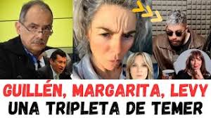 GONZALO GUILLÉN, MARGARITA ROSA, LEVY RINCÓN