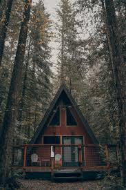 A Frame Cabin In The Woods Your Next Vacation Home A Frame Cabin Cabins In The Woods House In The Woods