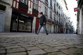 To confirm that something is taken care of; Parisians Flee Sidewalks Empty As France Enters Lockdown