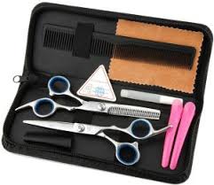 Professional Hair Fixer Set Hair Cutting Scissors Shears Barber Thinning Set Kit Buy Online Hair Tools Accessories At Best Prices In Egypt Souq Com
