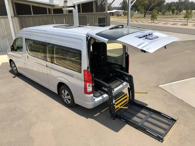 Toyota HiAce Commuter Wheelchair Accessible Bus Modification