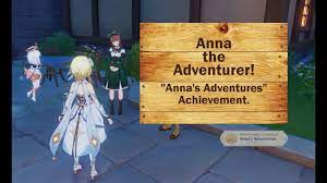 Genshin Impact] Anna the Adventurer! - Mondstadt Commission. 