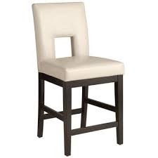 The Traditional 1930s Parsons Chair Takes An Ultra Modern Turn With The Addition Of A Bold Sculptural Cutout And H Bar Stools Counter Stools Counter Bar Stools