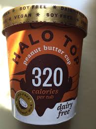 Nothing beats the classic taste of chocolate . Halo Top Dairy Free Peanut Butter Cup Ice Cream