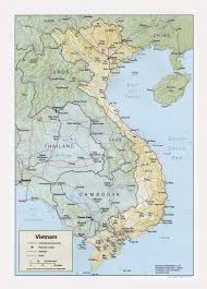 You are in bac giang (ha bac, vietnam), administrative region of level 2. Detailed Political Map Of Vietnam With Relief Roads Railroads And Major Cities 1992 Vietnam Asia Mapsland Maps Of The World