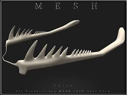 Here you can check out some hyperspeed videos of snakes swallowing large. Second Life Marketplace Snake Skeleton Lower Jaw Micro And Regular Mesh Full Perm