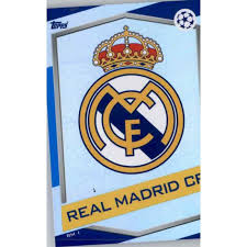 ¿qué ligas tienen licencia oficial en pes 2018? Sale Sticker From Escudo Real Madrid Match Attax Champions 2016 17