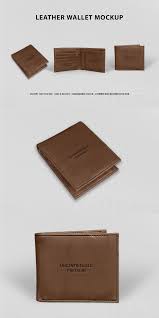 Leather Wallet Mockup In 2020 Leather Wallet Wallet Leather