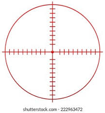 Advanced features with krunker.io crosshair. Crosshair Reticle Stock Vector Royalty Free 222963472