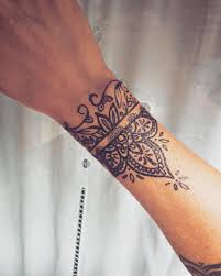 We love how glam and trendy these designs can look and know that you will too! Wrist And Bracelet Tattoos For Women Men Page 11 Of 37 Tattofit Com Best Tattoo Blog Forearm Tattoo Women Cuff Tattoo Arm Band Tattoo