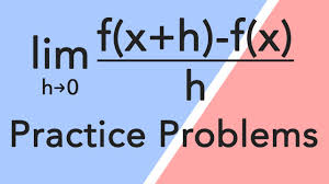 First derivative test for local extrema. Derivatives Using Limit Definition Practice Problems Youtube