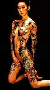 LADY WITH THE BODY TATTOOS, [58 X 44] digitally enhanced photography in -  Limited Edition of 50 Photography by Paula Letherblaire | Saatchi Art