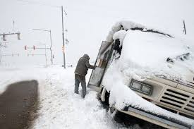 Let's say somehow, although extremely unlikely, we got a snow storm with 50 inches of water available in it. Colorado Snowstorm Knocks Out Power To Thousands The New York Times