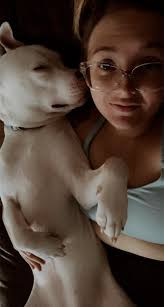 My name: Fiona Mae I am a: A pouncer My breed: Pittbull mix My age is: 1  year My nickname: FiFi, pretty girl My favorite human: My mom My favorite  food: Everything