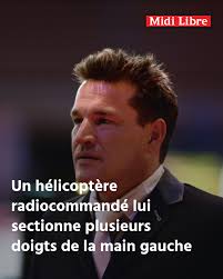 Benjamin Castaldi opéré en urgence : un hélicoptère radiocommandé lui  sectionne plusieurs doigts de la main gauche ➡️ https://l.midilibre.fr/RyQK