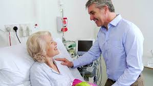 Visiting a new baby and mom in the hospital: Son Visiting Elderly Mother In Stock Footage Video 100 Royalty Free 4760003 Shutterstock