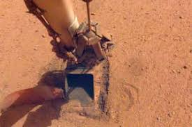 This is a picture of mars captured by nasa's mars exploration opportunity rover. Nasa Gives Up Trying To Burrow Under Mars Surface With Mole Probe New Scientist