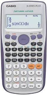 Pila tipo botón lr44 (gpa76) ×1. Casio Fx 570es Plus Taschenrechner Desktop Akku Display Calculator Grau Silber Knopfe Dot Matrix Amazon De Burobedarf Schreibwaren