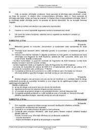 Bac 2017 Ce S A Dat La Biologie Subiecte È™i Barem Virgin Radio Romania