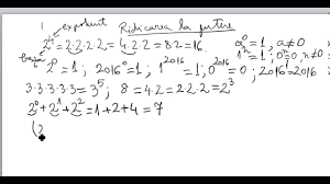 Ridicarea la putere a unui număr întreg se definește la fel ca și ridicarea la putere a unui număr natural. LivadÄƒ NaÈ™tere CabinÄƒ Mate La Putere Apitotal Ro