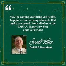 Happy New Year, Mason Nation! 🎇 Here is a message from your Alumni  Association President, Scott Hine.
