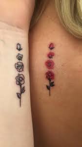 Matching tattoos are tattoos that one or two individuals have in their bodies that seem similar or match with each other. My Girlfriend And Her Friend Got Some Small Matching Tattoos Yesterday Tattoo