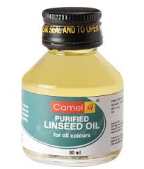 Camel Purified Linseed Oil 60 Ml Bottle