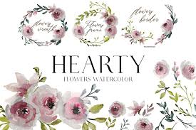 The file can be cut using a silhouette cameo, cricut explore or any other personal cuttng machine that uses svg files. Flowers Watercolor Clipart Floral Wreath Graphic By Mycandythemes Creative Fabrica In 2020 Floral Wreath Graphic Watercolor Flower Wreath Flower Illustration