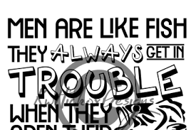 Download Men Are Like Fish Svg Eps Dxf File By Kerry Hickox Thehungryjpeg Com